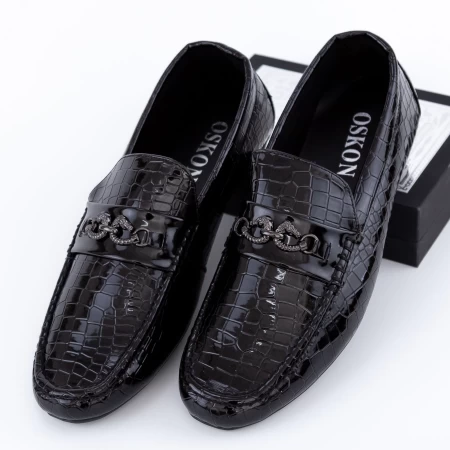 Елегантни обувки за мъже 0A573 Черен (L51) Oskon