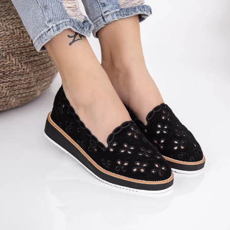 Дамски ежедневни обувки L57 Черен (N15) Mei