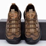 Мъжки ежедневни обувки 7087 Каки (L66) Mels