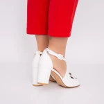 Дамски сандали на ток YXD18 Бял (L51) Mei