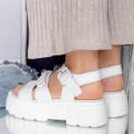 Дамски сандали WL217 Бял (A19) Mei