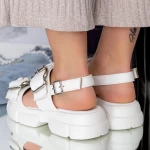 Дамски сандали WS218 Бял (K28) Mei