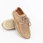 Мъжки ежедневни обувки L2161-4F Светлокафяво » MeiMall.bg