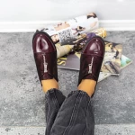 Дамски ежедневни обувки 2BQ2 бордо (C10) Mei