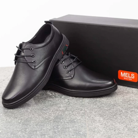 Елегантни обувки за мъже W2200 Черен » MeiMall.bg