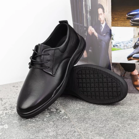 Елегантни обувки за мъже W2301 Черен » MeiMall.bg