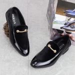 Елегантни обувки за мъже D2165-1 Черен (C01) Oskon