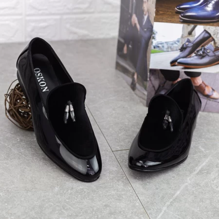 Елегантни обувки за мъже D2171-1 Черен » MeiMall.bg